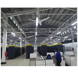 Centro commerciale prefabbricato multipiano della costruzione del supermercato della struttura d'acciaio dell'edificio