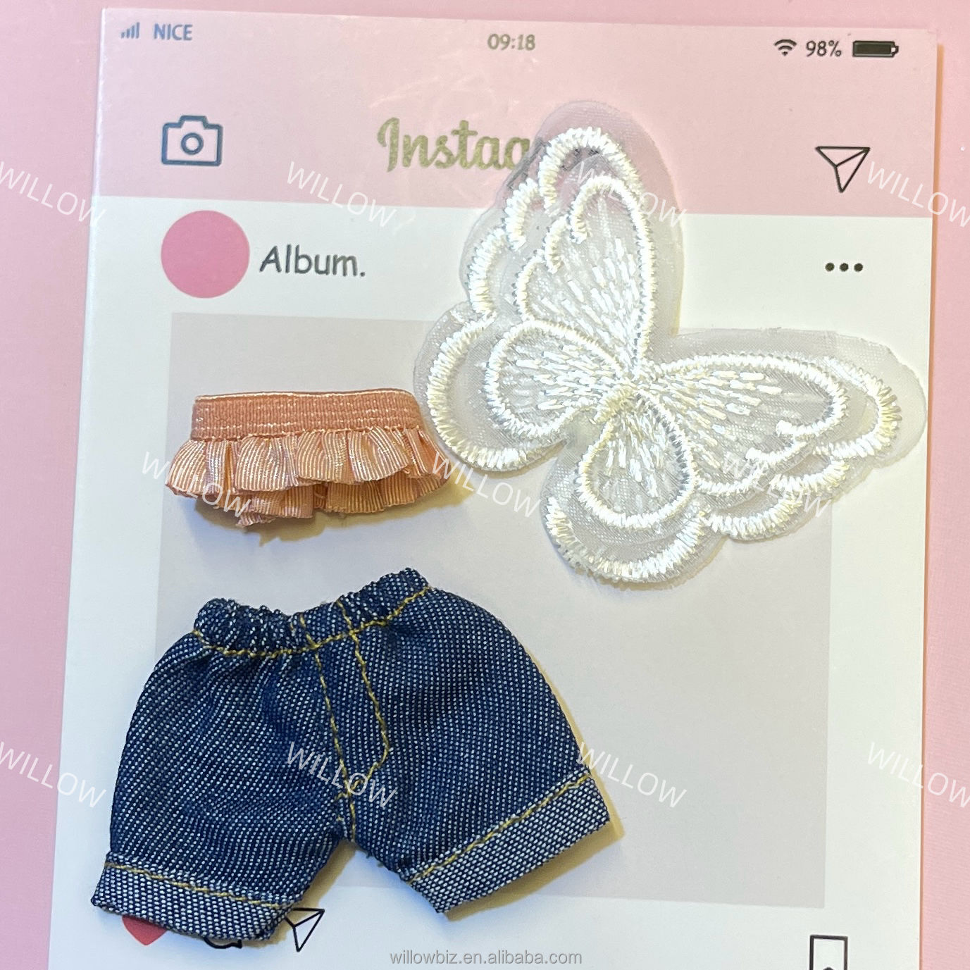 Dark blue jeans set 5