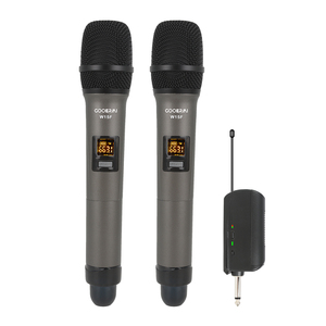 Bộ micro không dây cầm tay kép W15F với hệ thống không dây và bộ thu có thể sạc lại - Product Image 2