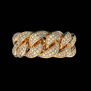 Bague Hip Hop en argent sterling 925 avec diamant Moissanite, personnalisée, style moderne, sertie de pierres VVS, bijoux fins - Product Image 4