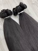 Extensiones de Cabello Humano Liso Natural, Cabello Virgen Brasileño de Visón sin Procesar con Cutícula Alineada, Proveedores de Cabello Humano