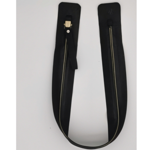 JQJ #8 CR néoprène métal laiton dents hermétique étanche fermeture à glissière-deux fin pour combinaison étanche plongée sous-marine. - Product Image 1