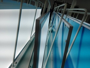 ONN-P1P hiện đại phòng sạch thiết bị chiếu sáng 600*600/300*600 mét LED bảng điều khiển ánh sáng cho bệnh viện Nhôm Cơ thể đèn - Product Image 5