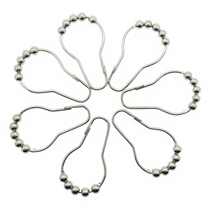 YIWANG Usine En Gros En Métal Salle De Bains Rideau De Douche Crochets Anneau - Product Image 2