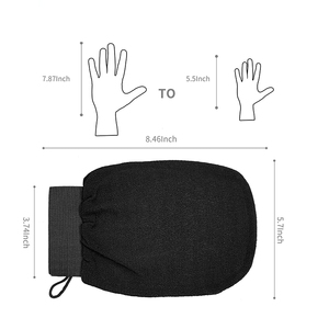 Multi-color <b>PVA</b> Bath Towel Scrub Gloves Single Layer Double Sided Massage Back Rub Body Exfoliating Dead Skin Removal - Product Image 5