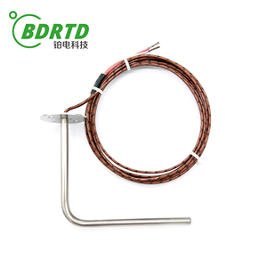 Sensor de Temperatura RTD PT100 PT1000 con Sonda Curva Personalizada y Envío Rápido - Product Image 2