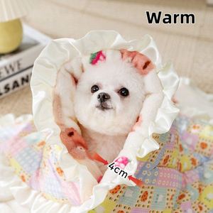 Luxury Soft Printed Lace All-Season Dog & <b>Cat</b> Pet <b>Mats</b> Home Daily Dual-Purpose Blanket - Product Image 2