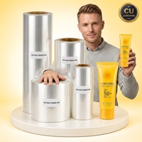 Film POF Polyoléfine de Qualité Supérieure Transparent à Haute Rétraction, Taille Personnalisée, Échantillon Gratuit pour Emballage de Coffrets Cadeaux de Soins de la Peau