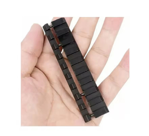 Adaptador de Montaje Táctico de Aluminio de 9 Ranuras, Versión Larga, de 11 mm a 20 mm, Color Negro, para Uso en Exteriores e Instalación de Linternas - Product Image 4