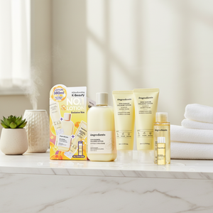 Ensemble d'apaisement de la barrière cutanée de haute qualité de grande taille avec 380ml de lotion et 50ml d'adoucissant - Product Image 3