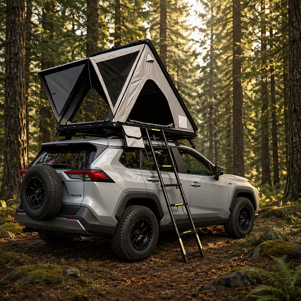 Aluminum Pop up Hard Shell Rooftop Tent