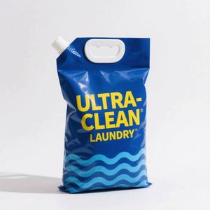 Custom <b>Laundry</b> Detergent Shampoo <b>Stand</b> up Pouch Gravure Printing Recyclable Food Grade Liquid Soap Customizable Sizes - Product Image 4