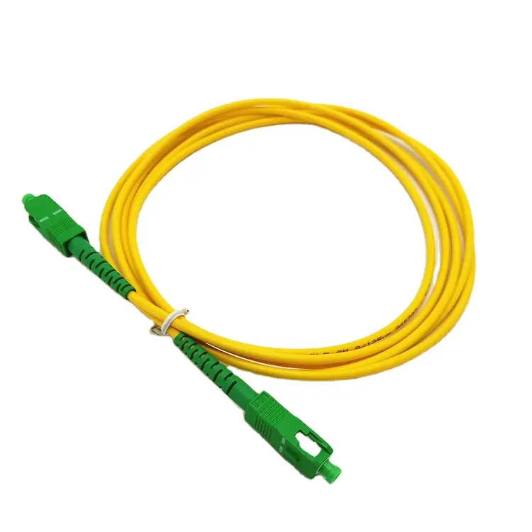 Sc/APC Đến Sc APC Simplex/Duplex G652D Singlemode Cáp Quang/Cáp Quang Patchcord