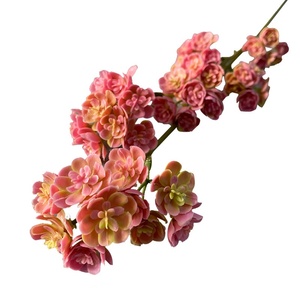 New Realistic Touch Soft Plastic Long-Stem Succulent Plant Artificial Berry <b>Branch</b> <b>for</b> Mother's Day Wholesale Home <b>Decoration</b> - Product Image 6