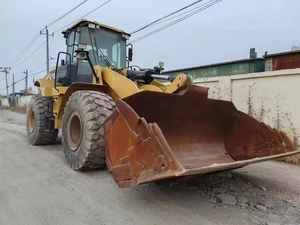 Cargadora barata en venta: Cargadora de ruedas Cat 966H usada, original Caterpillar 950G, 950F, 950GC, 966GC a bajo precio - Product Image 3