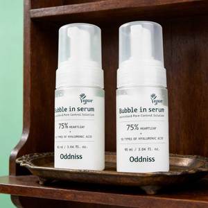 Suero Espumoso Orgánico con Agua de Heartleaf, Vegano, 90ml, Antiarrugas, Reparador e Hidratante para Todo Tipo de Piel - Product Image 5