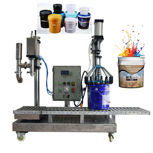 Máquina de Llenado y Pesaje Semiautomática para Líquidos de Alta Viscosidad, Tinta y Pintura al Óleo, Precio Bajo - Product Image 1