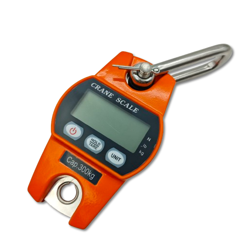 Crane Hanging Scale Stainless Steel Glass Material 300kg Capacity Digital LCD Display OEM Electronic Weighing Scales