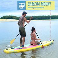 Panneau de matériau PVC/EVA Inflat personnalisé planche de Stand Up Paddle gonflable prix de fabrication planche SUPS