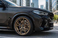 Nouvelles jantes en alliage d'aluminium forgé de 18/19/20 pouces, couleur or foncé, à rayons multiples, 5x114.3 pour Tesla Model Y pour M & WRX