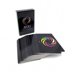 Cartes de jeu personnalisées avec logo OEM, prix bas, cartes de poker publicitaires en plastique, cartes à jouer en papier - Product Image 5