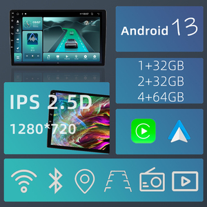 Radio con Pantalla Táctil Android de 32 GB ROM, Pantalla IPS de 1280*720, Autoradio con GPS para <span class=keywords><strong>Toyota</strong></span> <span class=keywords><strong>Prius</strong></span> <span class=keywords><strong>Plus</strong></span> V Alpha 2012-2017 - Product Image 4