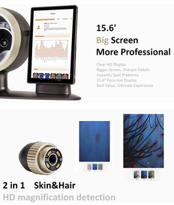 Analizador Profesional de Piel Facial y Cuero Cabelludo con Escáner IA, Prueba de Humedad, Pigmentación y Cabello - Product Image 2