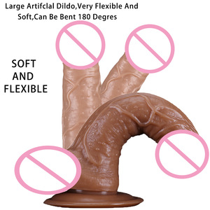 Dildo Sólido Portátil para Adultos, Accesorio con Forma de Pene para Mujeres - Product Image 3