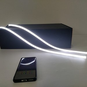 Venta al por Mayor de 2 Piezas de Luces LED DRL para Automóvil, Tira Flexible de Luces de Circulación Diurna, Luces Intermitentes, 12V DRL RGB - Product Image 4