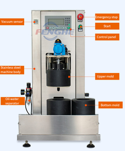 Máquina taponadora al vacío de sellado de tapa de Metal de botella de vidrio de escritorio semiautomática - Product Image 5
