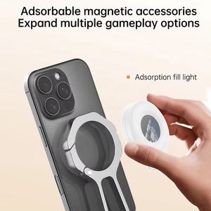 Новый портативный магнитный держатель для телефона 360° (модель <span class=keywords><strong>2026</strong></span> года) °   Вращающийся штатив для мобильного телефона из сплава с пружинной защелкой для прямых трансляций - Product Image 2