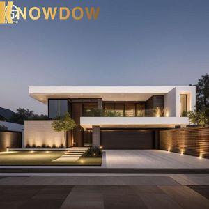 KNOWDOW monolocale CAD 3D Render Walkthrough Garage ingresso prato padiglione balcone - Product Image 2