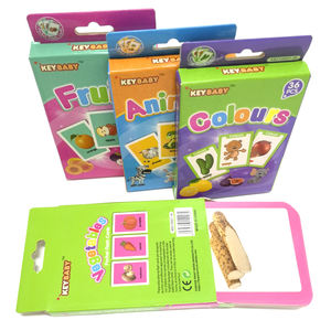Proveedor de impresión personalizado mejor venta alta calidad bajo precio niños fonética inglesa <span class=keywords><strong>estudiar</strong></span> tarjetas de memoria flash impresión - Product Image 4