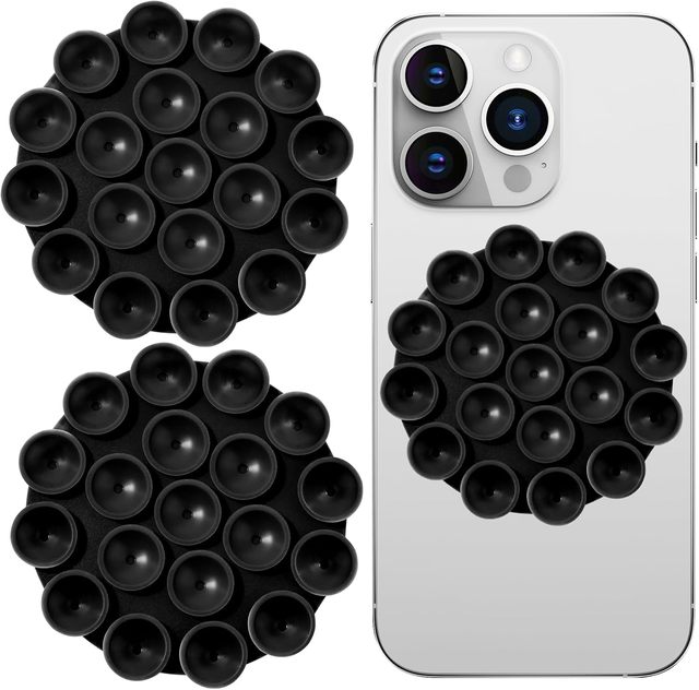 Factory Wholesale 19 OME Suction Cups Mobile Phone Holder Double Sided Round Shape Adhesive for Promotional Business Gifts