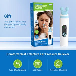 Dispositivo di riduzione della pressione dell'<span class=keywords><strong>orecchio</strong></span> con bilanciatore di pressione del tubo di Eustachio Unclogger per volo/immersione/sinusite - Product Image 6