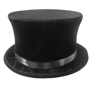 Danseurs adultes Costume Magique Pliant Pliable Pop-Up Magicien Noir Top Hat - Product Image 2