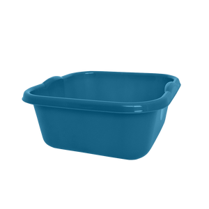 Cubo Cuadrado de Plástico Azul de 10 Litros para Limpieza y Almacenamiento - Product Image 1