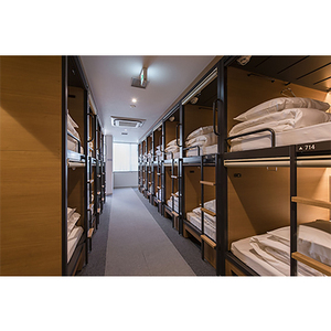 Dernier espace Capsule Hostel lits superposés chambre capsule de couchage verticale dosettes - Product Image 3