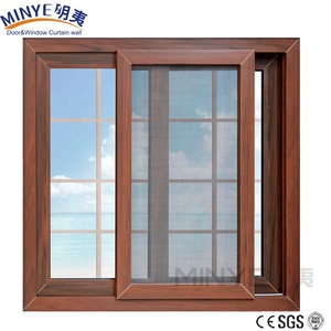 Fenêtres coulissantes de style anglais UPVC de qualité projet-adaptées <span class=keywords><strong>à</strong></span> la décoration uniforme dans les hôtels <span class=keywords><strong>à</strong></span> thème anglais/stations de style cottage - Product Image 5