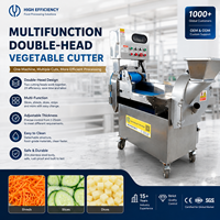 Industriële groente- en fruitverwerkingsmachine met hoge capaciteit voor verse gesneden groenten en saladeproductie