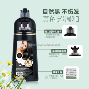 Dropshipping, venta al por mayor, champú para tinte <span class=keywords><strong>de</strong></span> cabello <span class=keywords><strong>de</strong></span> jengibre, negro permanente instantáneo <span class=keywords><strong>Natural</strong></span> para mujeres y hombres, tecnología <span class=keywords><strong>de</strong></span> vacío - Product Image 2