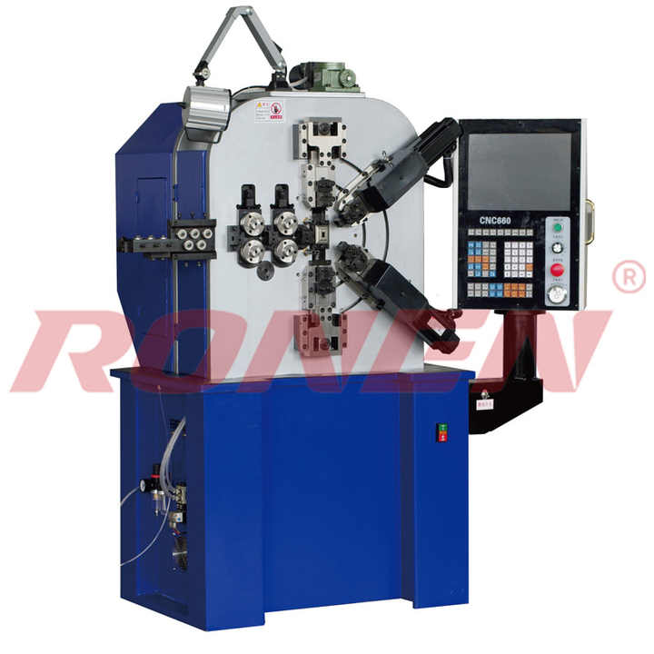 Automatic CNC Compression Spring Coiling Machine Spring Making Machine With Bending Forming Sanyo Moto