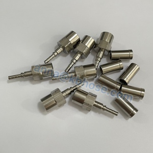 3an m10 * 1 m10 * 1.25 여성 크림프 온 <span class=keywords><strong>SS</strong></span> 브레이드 브레이크 라인 호스 끝 피팅 어댑터 - Product Image 6