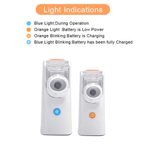 Mesin <span class=keywords><strong>nebulizer</strong></span> ultrasonik jala portabel sunyi, pelat <span class=keywords><strong>nebulizer</strong></span> dapat diganti - Product Image 2