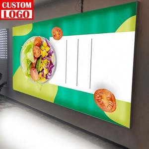 Boîte à lumière LED rectangulaire extérieure personnalisée en aluminium sans cadre avec fonction étanche pour la publicité - Product Image 1