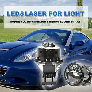 IDISON <span class=keywords><strong>Z6</strong></span> 3 pulgadas Hi Lo Mini proyector lente coche estilo faro con 3000K 8000LM diseño de luz enfocada modelo X5 2 años de garantía - Product Image 4