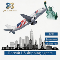 Livraison Import Export Transport DDU DDP Agent de Fret Aérien vers les États-Unis Livraison Porte-à-Porte Dédouanement