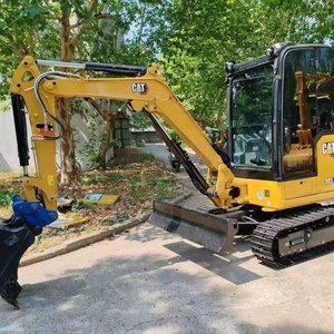 Excavadora de cadenas 303 usada, 3 toneladas, modelo 2022, certificada por la EPA, con cazo de excavación y martillo rompedor, motor y bomba originales. - Product Image 5