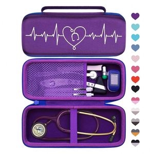 กระเป๋าเก็บหูฟังแพทย์แบบแข็ง EVA กันกระแทก สำหรับหูฟัง 3M Littmann - Product Image 1