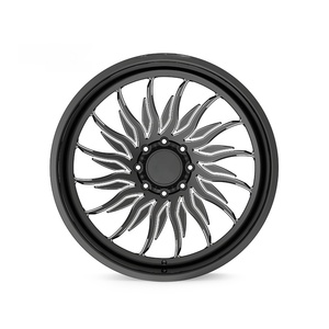 Jantes forgées polies KG1 de type identique, 22x12, 24x14, 26x16, 28x16, 30 pouces, à déport profond, 8x170, 8x180, 8x6.5, 6x5.5 pour Chevrolet Silverado 1500 - Product Image 3